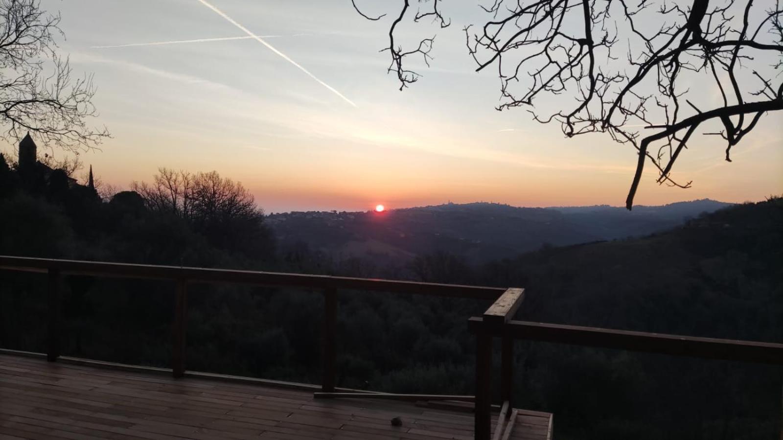 Bed and Breakfast "Cara Pace" In Collina Per Famiglie Montefiore Conca Экстерьер фото